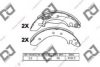 DJ PARTS BS1361 Brake Shoe Set